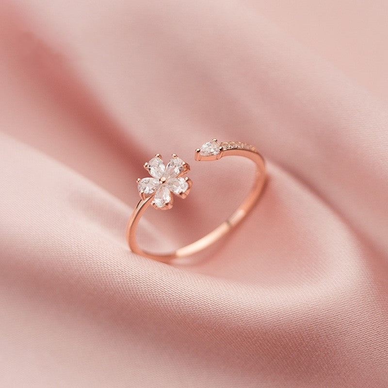 Five-petal Flower Ring