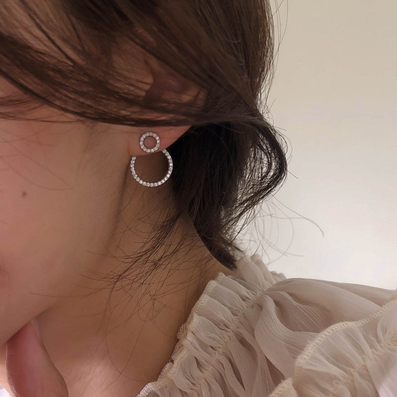 Double Circle Earrings