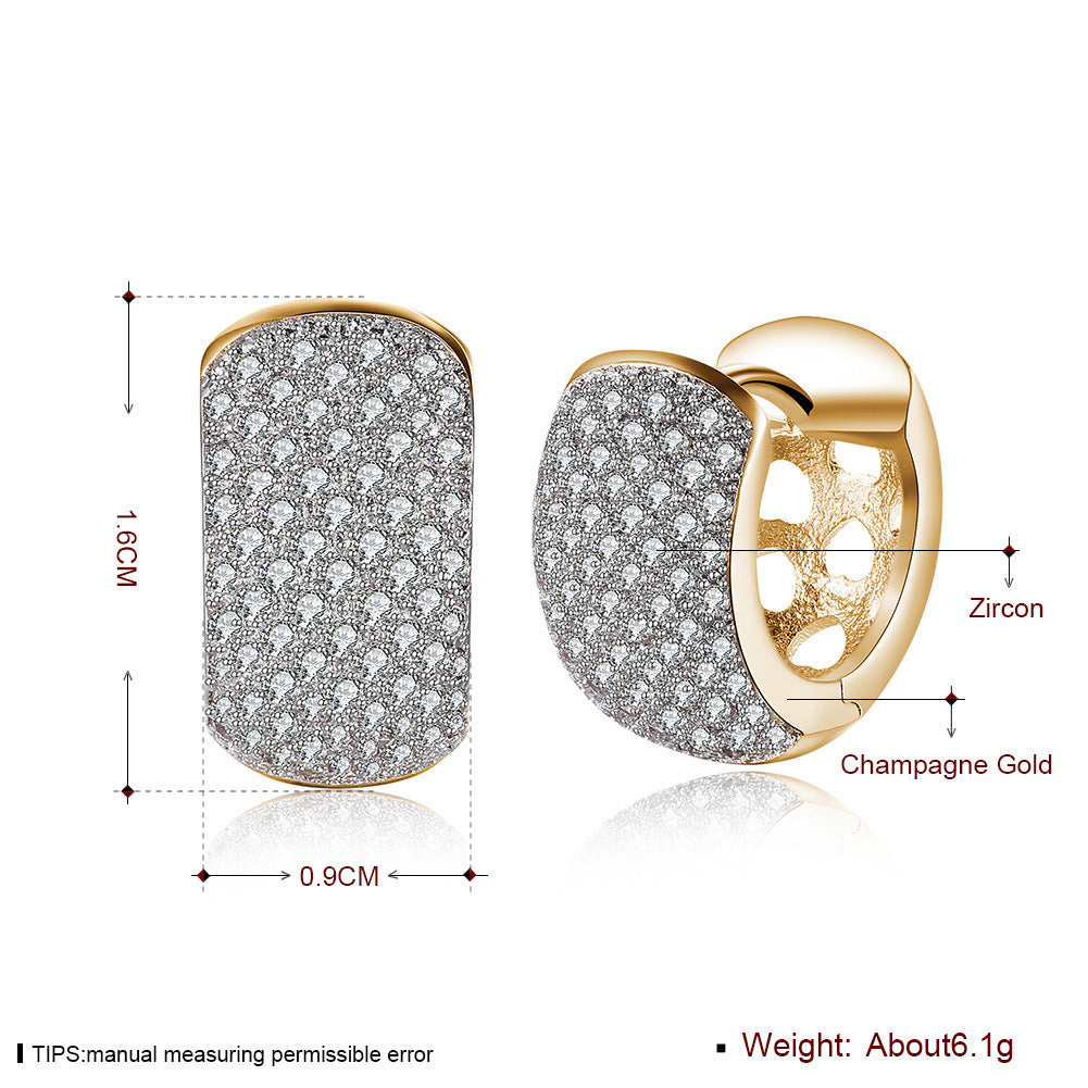 Vintage  Semi-Hoop Earrings