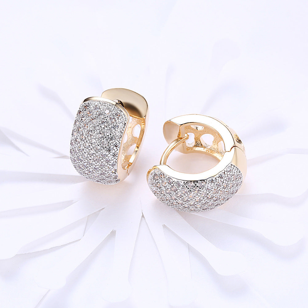 Vintage  Semi-Hoop Earrings