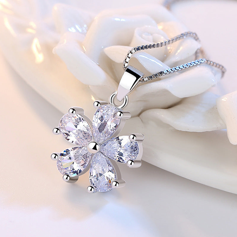 Dewdrop Petal Pendant