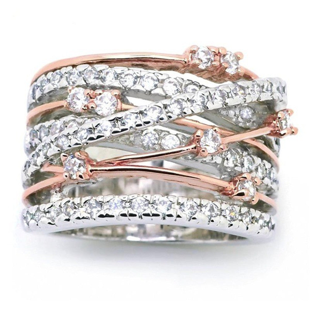 Cross Color Ring
