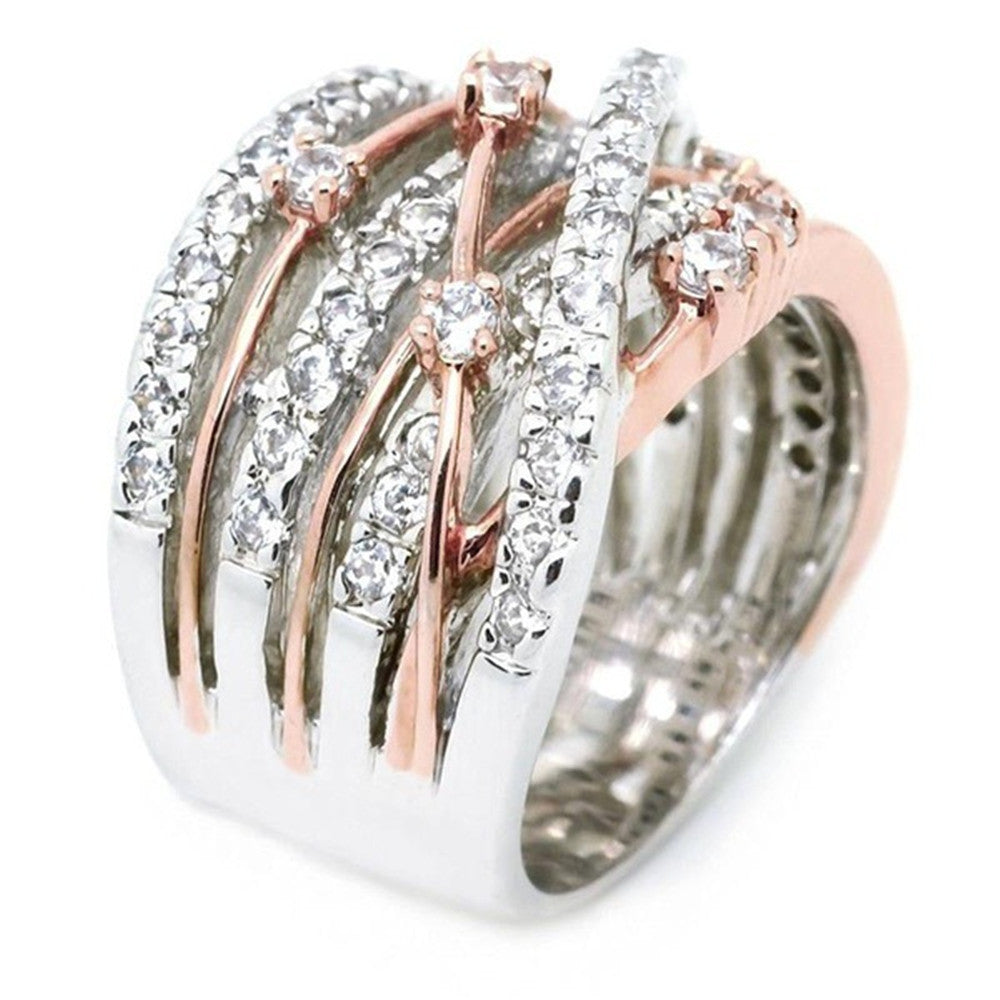 Cross Color Ring